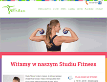Tablet Screenshot of fitnessfeniks.pl